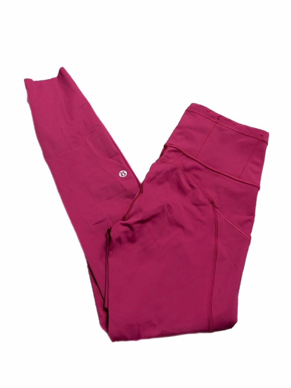 Lululemon Fast and Free High-Rise Tight 25" *Reflective (Star Ruby) Size 4